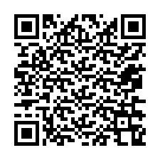 Código QR para número de teléfono +12076368457