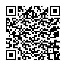 Codice QR per il numero di telefono +12076368908