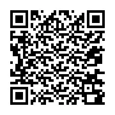 Código QR para número de teléfono +12076380703