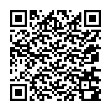 Kode QR untuk nomor Telepon +12076380704