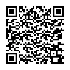 Codice QR per il numero di telefono +12076380708