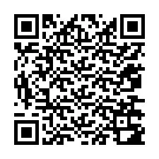 Código QR para número de teléfono +12076382982