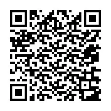 Kode QR untuk nomor Telepon +12076383017