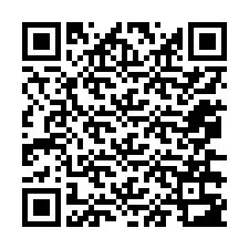 Codice QR per il numero di telefono +12076383977