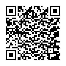 Código QR para número de teléfono +12076383978