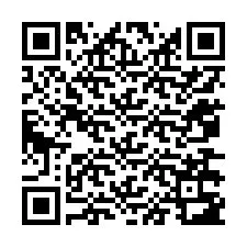 Código QR para número de teléfono +12076383982