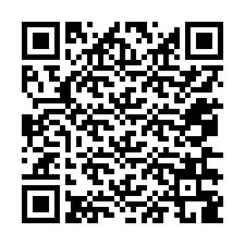 QR Code สำหรับหมายเลขโทรศัพท์ +12076389533