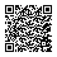 QR код за телефонен номер +12076505759