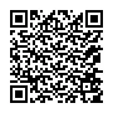 QR-Code für Telefonnummer +12076505761