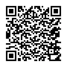 QR Code สำหรับหมายเลขโทรศัพท์ +12076510937
