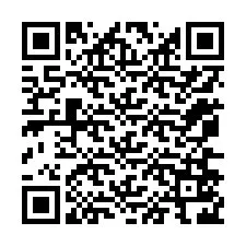 Kode QR untuk nomor Telepon +12076526261