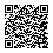 Codice QR per il numero di telefono +12076526267