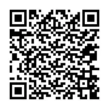 QR Code สำหรับหมายเลขโทรศัพท์ +12076549023