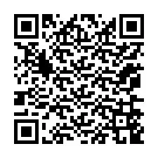 Kode QR untuk nomor Telepon +12076549025