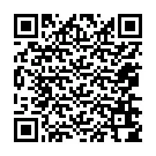 Código QR para número de teléfono +12076604577