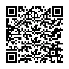 Código QR para número de teléfono +12076669985