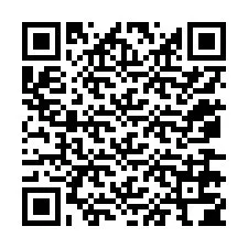 QR-koodi puhelinnumerolle +12076704888