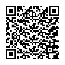 Codice QR per il numero di telefono +12076704898