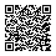 QR-koodi puhelinnumerolle +12076704899