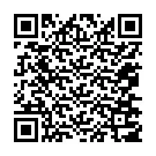 Código QR para número de teléfono +12076707373