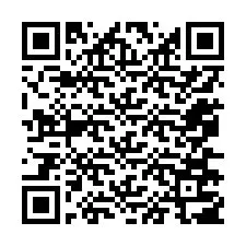 QR Code สำหรับหมายเลขโทรศัพท์ +12076707377