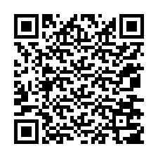 Codice QR per il numero di telefono +12076707380