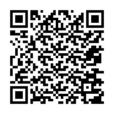 QR Code สำหรับหมายเลขโทรศัพท์ +12076707387