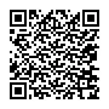 Codice QR per il numero di telefono +12076724326