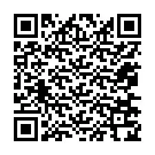 Codice QR per il numero di telefono +12076724327