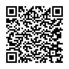 Código QR para número de teléfono +12076724332