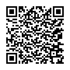 Kode QR untuk nomor Telepon +12076724334