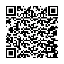 QR Code สำหรับหมายเลขโทรศัพท์ +12076881398