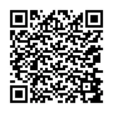 QR-koodi puhelinnumerolle +12076887234