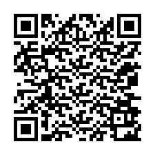 QR Code สำหรับหมายเลขโทรศัพท์ +12076922394