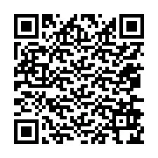 QR код за телефонен номер +12076924926