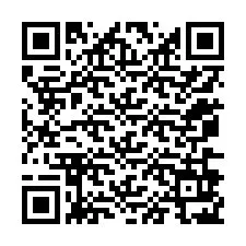 QR код за телефонен номер +12076927454