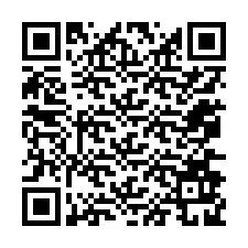 QR код за телефонен номер +12076929767