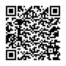 Codice QR per il numero di telefono +12076976448