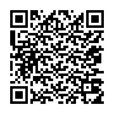 Kode QR untuk nomor Telepon +12077015896