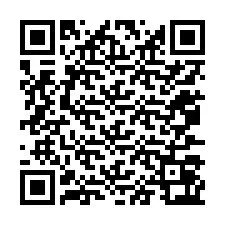 QR Code สำหรับหมายเลขโทรศัพท์ +12077063072