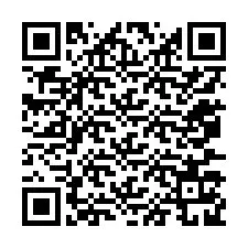 QR-код для номера телефона +12077129536