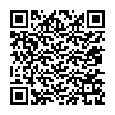 QR-код для номера телефона +12077129746