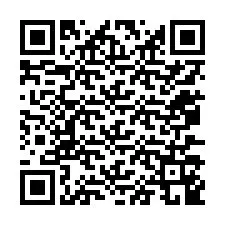 Codice QR per il numero di telefono +12077149256