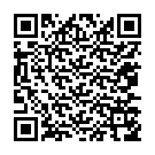 Código QR para número de teléfono +12077156632