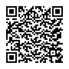 Código QR para número de telefone +12077156634