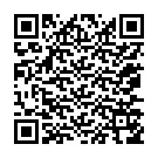 QR код за телефонен номер +12077156638