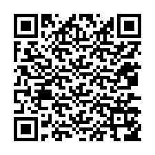 QR-код для номера телефона +12077156642