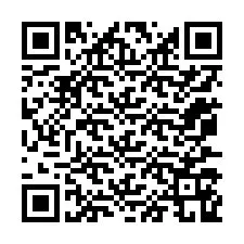 QR-код для номера телефона +12077169165