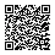 Código QR para número de teléfono +12077177009