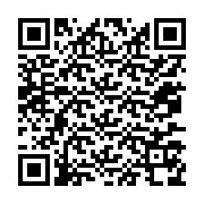 Código QR para número de teléfono +12077178113